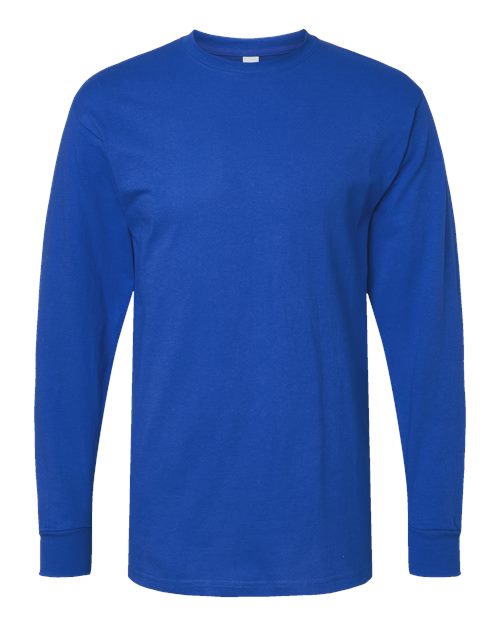 M&O Men's Gold Soft Touch Long Sleeve T-Shirt-1