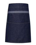 Artisan Collection by Reprime Domain Contrast Denim Waist Apron