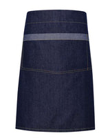 Artisan Collection by Reprime Domain Contrast Denim Waist Apron