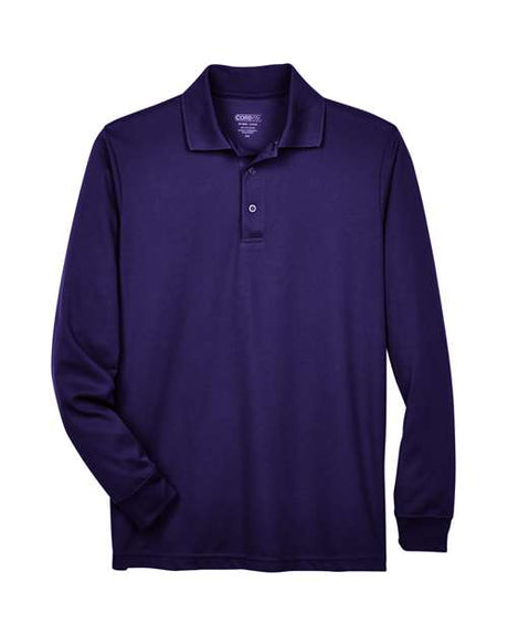 CORE365 Men's Pinnacle Performance Long Sleeve Piqué Polo-1