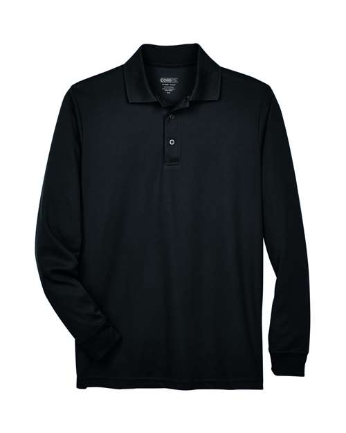 CORE365 Men's Pinnacle Performance Long Sleeve Piqué Polo-1