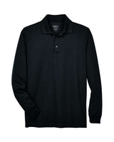 CORE365 Men's Pinnacle Performance Long Sleeve Piqué Polo-1
