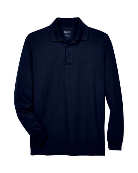 CORE365 Men's Pinnacle Performance Long Sleeve Piqué Polo-1