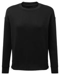 TriDri Women's Billie Side-Zip Crewneck Sweatshirt