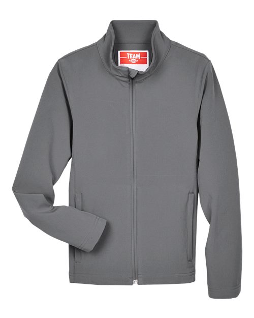 Team 365 Youth Leader Soft Shell Jacket-1