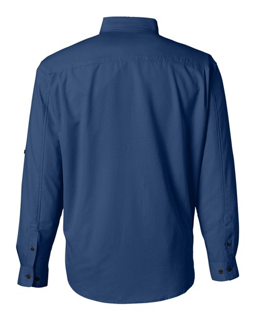 HUK Men's Tide Point Pocket Fishing Shirt-2