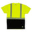 Berne Apparel Men's Hi-Vis Class 2 Color Blocked Pocket T-Shirt-1