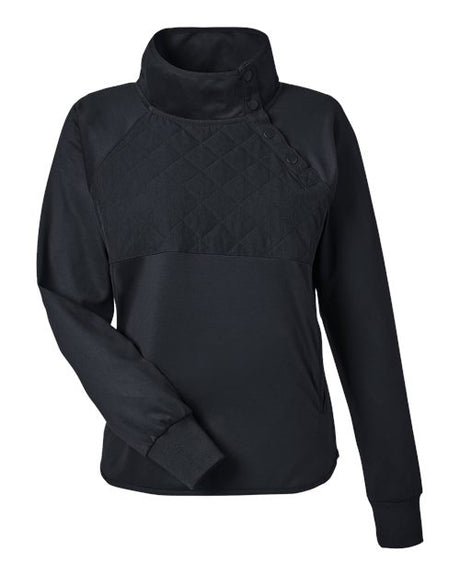 Swannies Women's Ellis Snap Neck Pullover-1