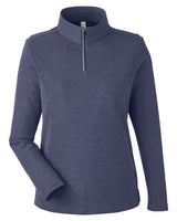 CORE365 Women's Fusion ChromaSoft Pique Quarter-Zip Pullover-1