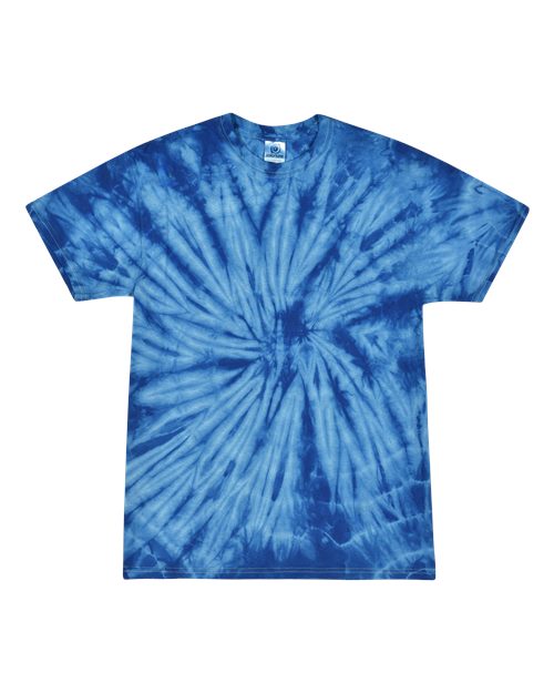 Colortone Youth Multi-Color Tie-Dyed T-Shirt-1