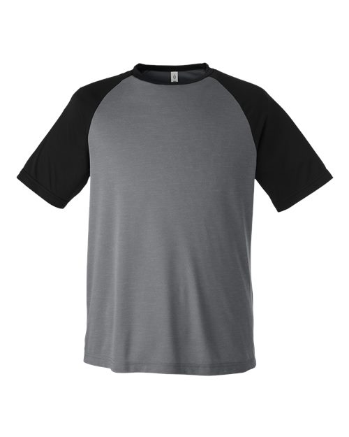 Team 365 Men's Zone Colorblock Raglan T-Shirt-1