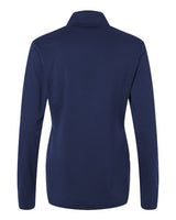 adidas Women's Textured Stripe Quarter-Zip Pullover-2