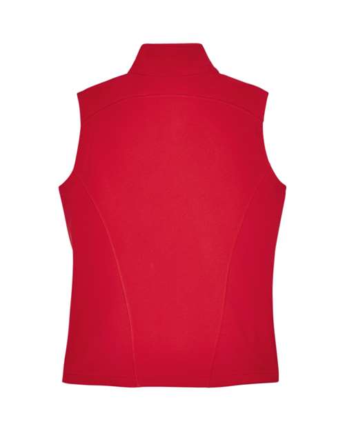 CORE365 Women's Cruise Two-Layer Fleece Bonded Soft Shell Vest-2