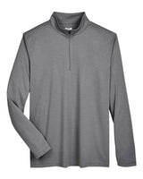 Team 365 Men's Zone Sonic Heather Performance Quarter-Zip Pullover-1