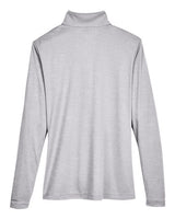 Team 365 Women's Zone Sonic Heather Performance Quarter-Zip Pullover-2