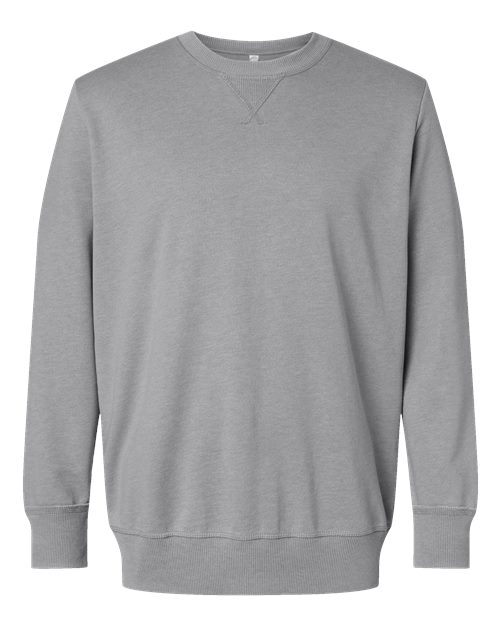 LAT Men's Vintage Wash Fleece Crewneck Sweatshirt-1
