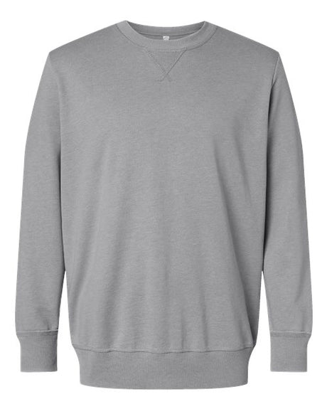 LAT Men's Vintage Wash Fleece Crewneck Sweatshirt-1