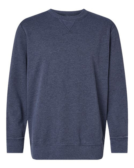 LAT Men's Vintage Wash Fleece Crewneck Sweatshirt-1