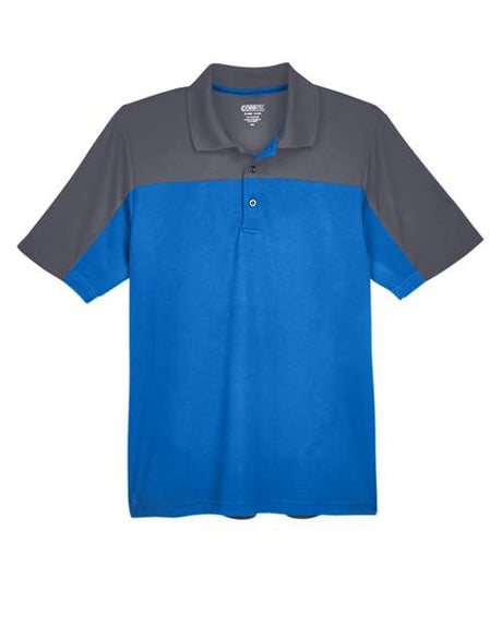 CORE365 Men's Balance Colorblock Performance Piqué Polo-1