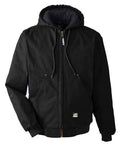Berne Apparel Men's Heartland Washed Cotton Duck Hooded Jacket