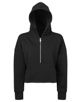 TriDri Women's Alice Half-Zip Hooded Sweatshirt