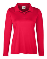 Team 365 Women's Zone Performance Long Sleeve Polo-1