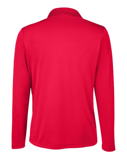 Team 365 Women's Zone Performance Long Sleeve Polo-2