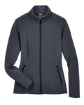 CORE365 Women's Cruise Two-Layer Fleece Bonded Soft Shell Jacket-1