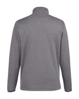 CORE365 Men's Venture Heathered Stripe Quarter-Zip Pullover-2