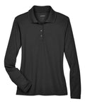 CORE365 Women's Pinnacle Performance Long Sleeve Piqué Polo-1