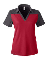 CORE365 Women's Fusion ChromaSoft Colorblock Polo-1