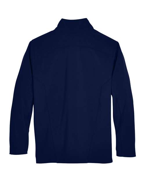 CORE365 Men's Tall Cruise Two-Layer Fleece Bonded Soft Shell Jacket-2