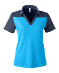 CORE365 Women's Fusion ChromaSoft Colorblock Polo-1
