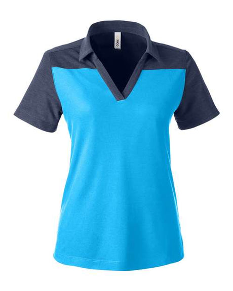 CORE365 Women's Fusion ChromaSoft Colorblock Polo-1