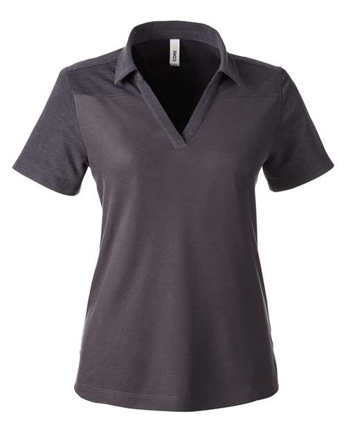CORE365 Women's Fusion ChromaSoft Colorblock Polo-1