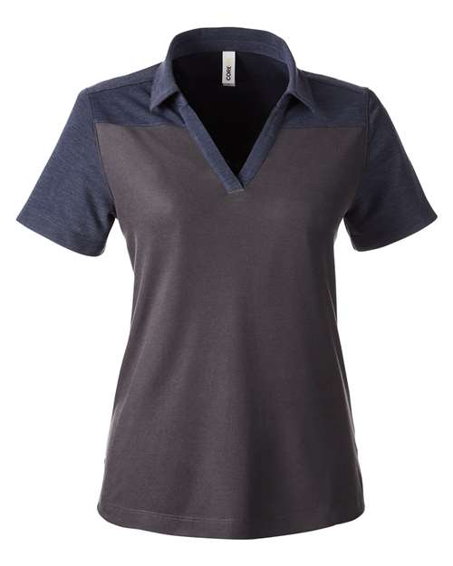 CORE365 Women's Fusion ChromaSoft Colorblock Polo-1