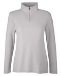 CORE365 Women's Fusion ChromaSoft Pique Quarter-Zip Pullover-1