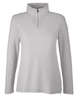 CORE365 Women's Fusion ChromaSoft Pique Quarter-Zip Pullover-1