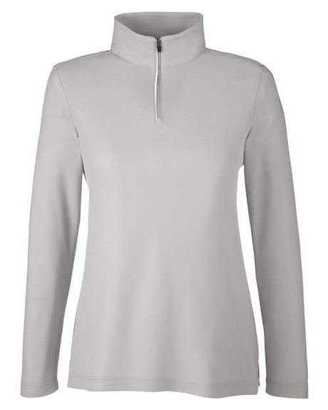 CORE365 Women's Fusion ChromaSoft Pique Quarter-Zip Pullover-1