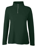 CORE365 Women's Fusion ChromaSoft Pique Quarter-Zip Pullover-1
