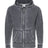 J. America Adult Vintage Zen Full-Zip Fleece Hooded Sweatshirt JA8916-AB-1