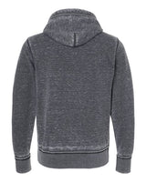 J. America Adult Vintage Zen Full-Zip Fleece Hooded Sweatshirt JA8916-AB-2