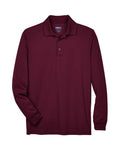 CORE365 Men's Pinnacle Performance Long Sleeve Piqué Polo-1