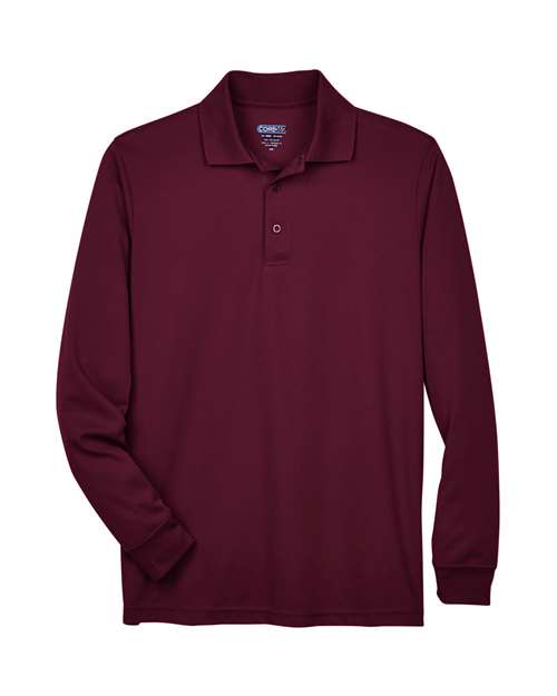 CORE365 Men's Pinnacle Performance Long Sleeve Piqué Polo-1
