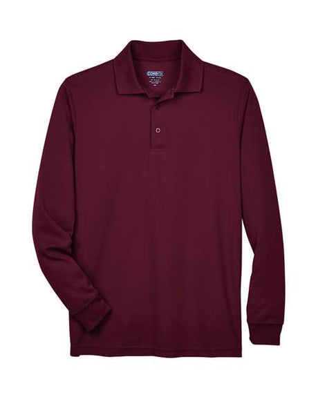 CORE365 Men's Pinnacle Performance Long Sleeve Piqué Polo-1