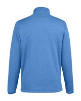 CORE365 Men's Venture Heathered Stripe Quarter-Zip Pullover-2