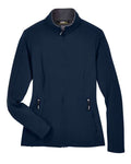 CORE365 Women's Cruise Two-Layer Fleece Bonded Soft Shell Jacket-1