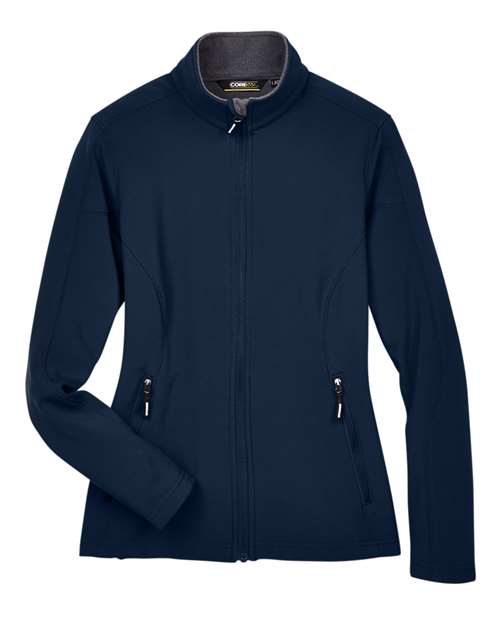 CORE365 Women's Cruise Two-Layer Fleece Bonded Soft Shell Jacket-1