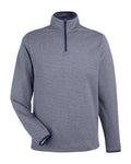 CORE365 Men's Venture Heathered Stripe Quarter-Zip Pullover-1