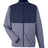 CORE365 Men's Venture Heathered Stripe Hybrid Jacket-1